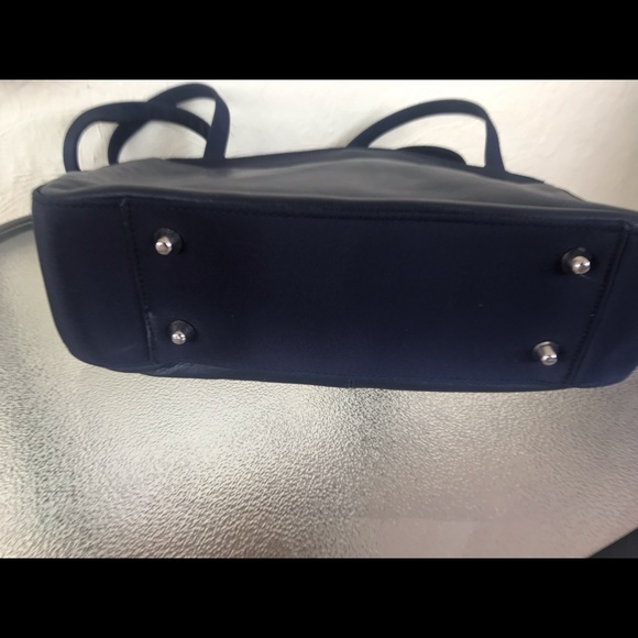 Hush Puppies dark navy leather bag - Picture 6 of 8